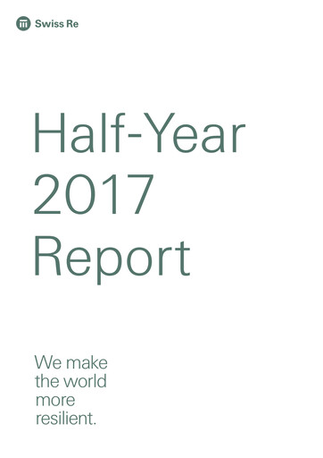 Vorschaubild Swiss Re Halbjahresbericht 2017-h1
