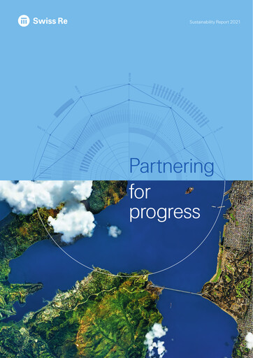 Vorschaubild Swiss Re Nachhaltigkeitsbericht 2021
