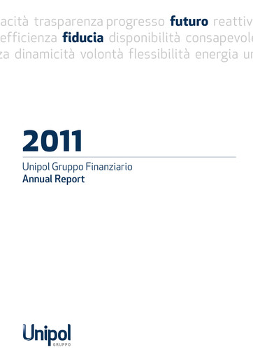 Thumbnail Unipol Assicurazioni Annual Report 2011