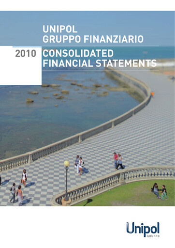 Thumbnail Unipol Assicurazioni Financial Statement 2010