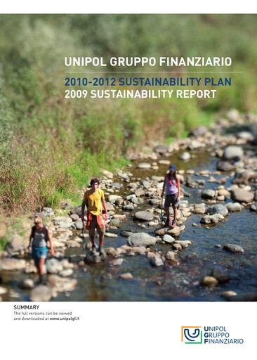 Miniature Unipol Assicurazioni Rapport de durabilité 2009