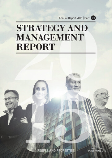 Thumbnail Swiss Prime Site Annual Report 2015
