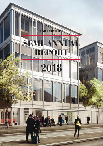 Thumbnail Swiss Prime Site Half-year Report 2018-h1