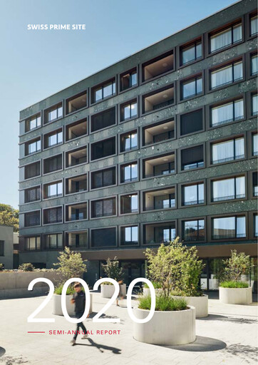 Thumbnail Swiss Prime Site Half-year Report 2020-h1