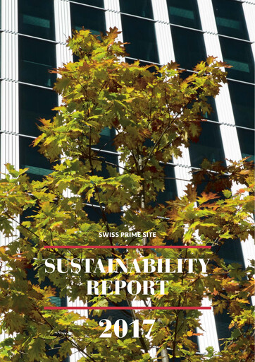 Thumbnail Swiss Prime Site Sustainability Report 2017