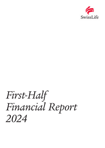 Vorschaubild Swiss Life
 Halbjahresbericht 2024-h1