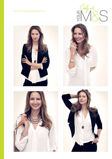 Thumbnail Marks & Spencer Annual Report 2013
