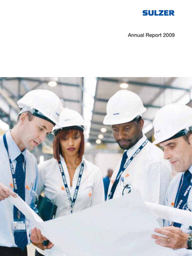 Thumbnail Sulzer Annual Report 2009