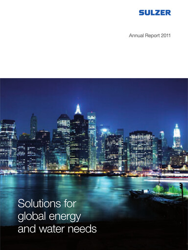 Thumbnail Sulzer Annual Report 2011