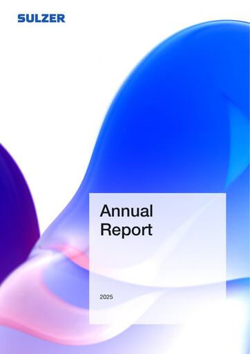 Thumbnail Sulzer Annual Report 2025