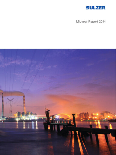 Thumbnail Sulzer Half-year Report 2014