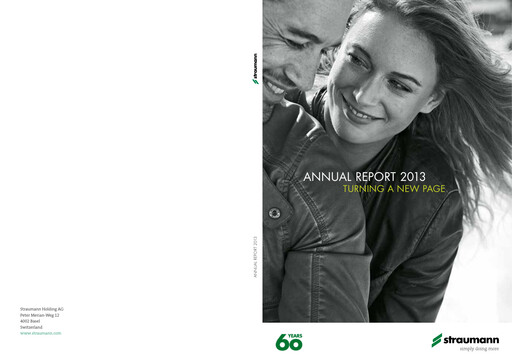 Miniature Straumann
 Rapport annuel 2013