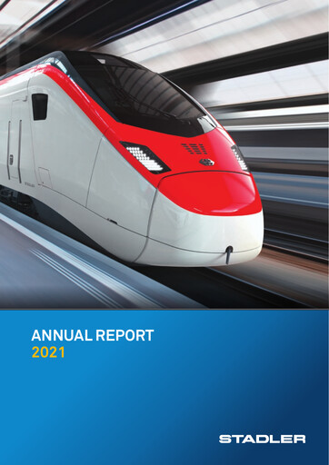 Miniature Stadler Rail Rapport annuel 2021