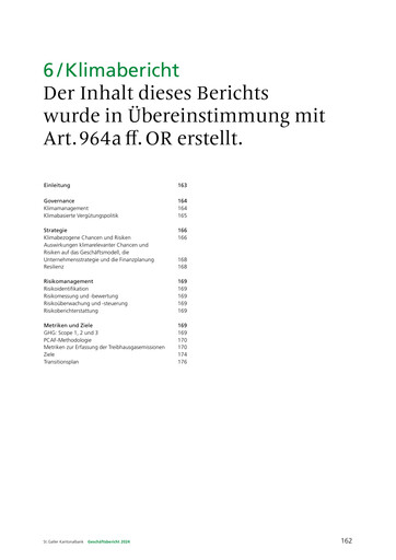 Thumbnail St. Galler Kantonalbank ESG Report 2024