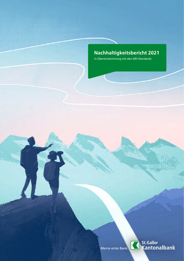 Thumbnail St. Galler Kantonalbank Sustainability Report 2021