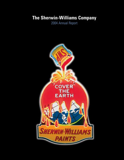Thumbnail Sherwin-Williams Annual Report 2004
