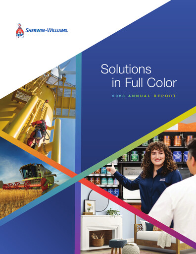 Thumbnail Sherwin-Williams Annual Report 2023