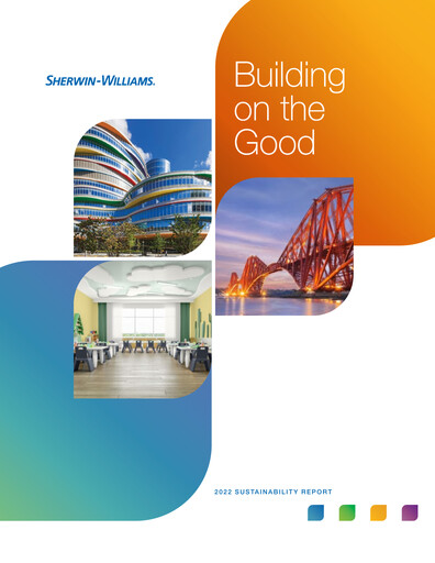 Thumbnail Sherwin-Williams Sustainability Report 2022