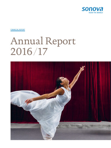 Thumbnail Sonova Annual Report 2016-2017