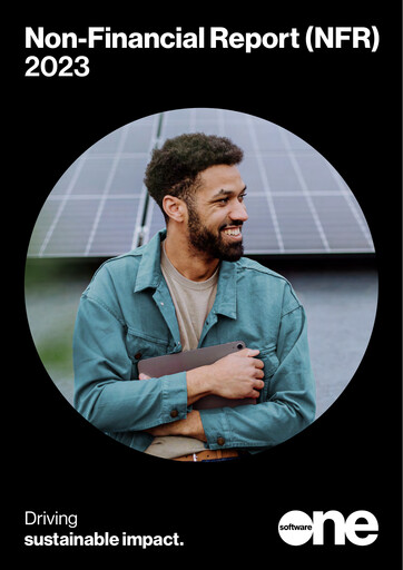 Thumbnail SoftwareONE ESG Report 2023