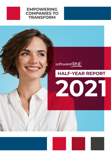 Miniature SoftwareONE Rapport semestriel 2021-h1