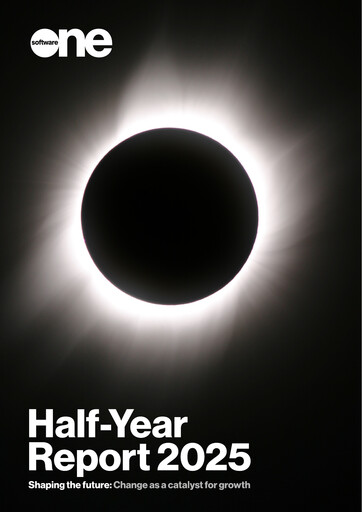 Miniature SoftwareONE Rapport semestriel 2025-h1