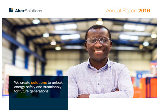 Thumbnail Aker Solutions ASA  Annual Report 2016