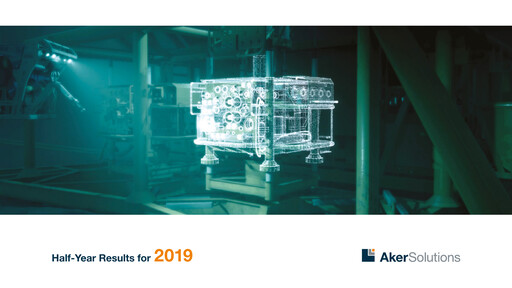 Thumbnail Aker Solutions ASA  Half-year Report 2019-h1