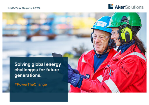 Thumbnail Aker Solutions ASA  Half-year Report 2023-h1