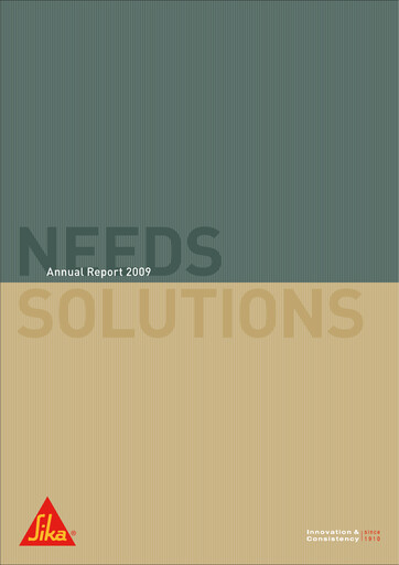 Vorschaubild Sika Jahresbericht 2009