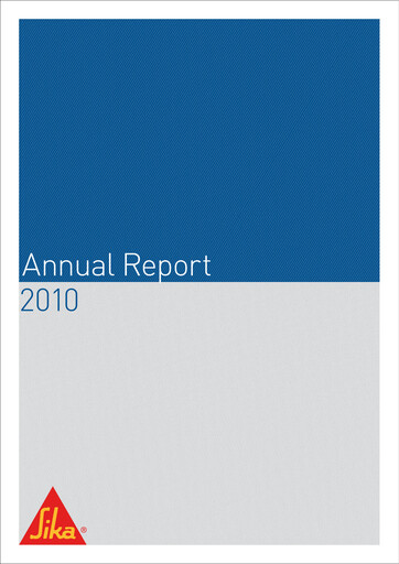 Vorschaubild Sika Jahresbericht 2010