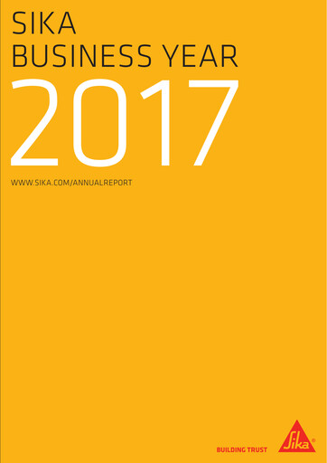 Vorschaubild Sika Jahresbericht 2017