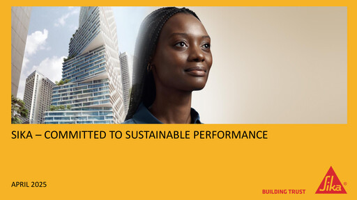 Vorschaubild Sika ESG-Bericht 2025