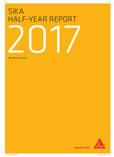 Thumbnail Sika Half-year Report 2017-h1