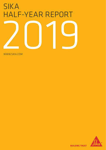 Thumbnail Sika Half-year Report 2019-h1