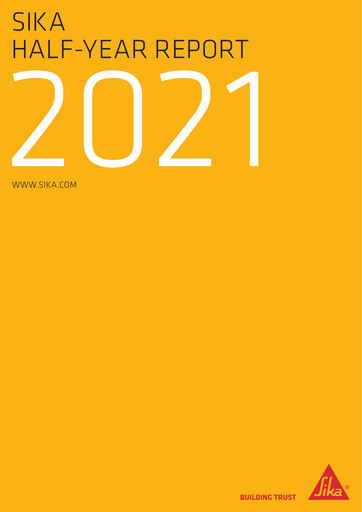 Thumbnail Sika Half-year Report 2021-h1