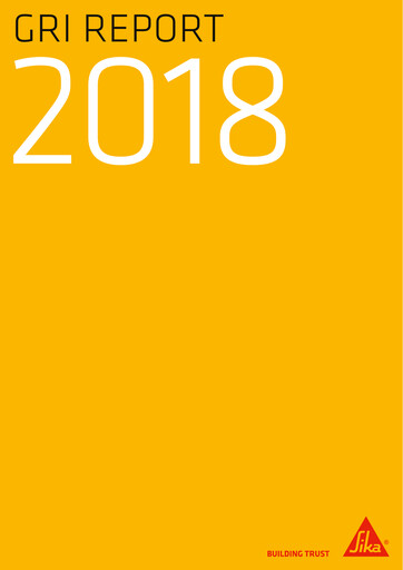 Thumbnail Sika Sustainability Report 2018