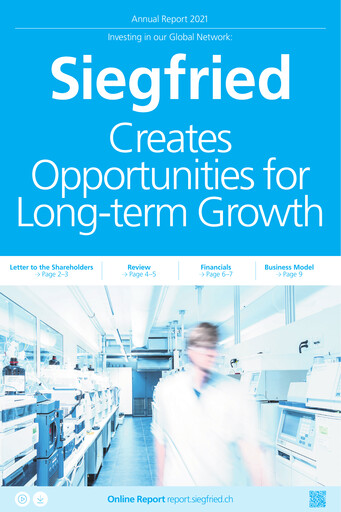 Thumbnail Siegfried Holding Annual Report 2021