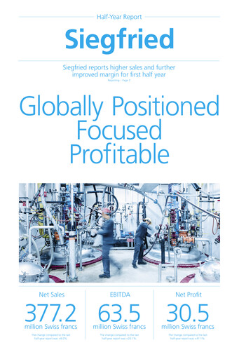 Vorschaubild Siegfried Holding Halbjahresbericht 2018-h1