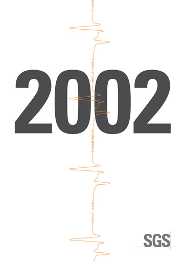 Thumbnail SGS Annual Report 2002