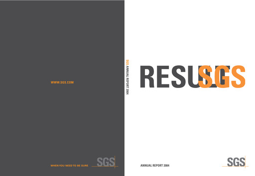 Thumbnail SGS Annual Report 2004
