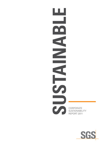 Thumbnail SGS Sustainability Report 2011