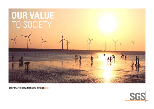 Thumbnail SGS Sustainability Report 2018