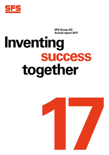 Thumbnail SFS Group Annual Report 2017