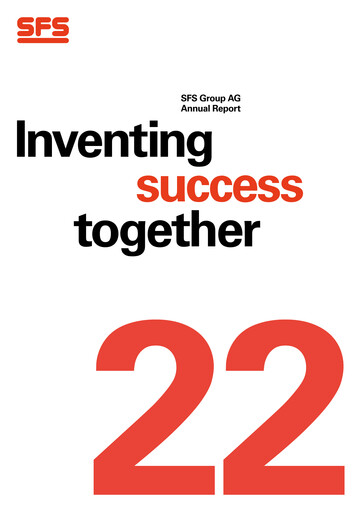 Thumbnail SFS Group Annual Report 2022