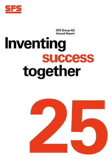 Thumbnail SFS Group Annual Report 2025