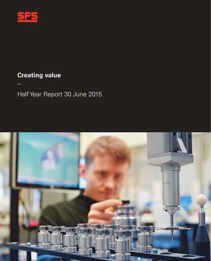 Thumbnail SFS Group Half-year Report 2015-h1