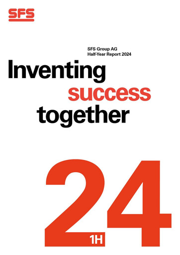 Thumbnail SFS Group Half-year Report 2024-h1