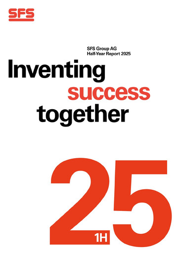 Thumbnail SFS Group Half-year Report 2025-h1