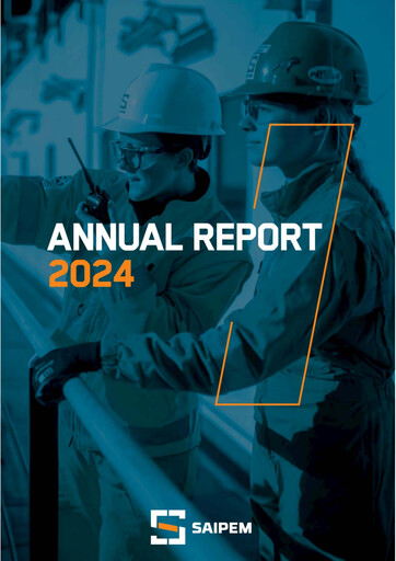 Thumbnail Saipem Annual Report 2024